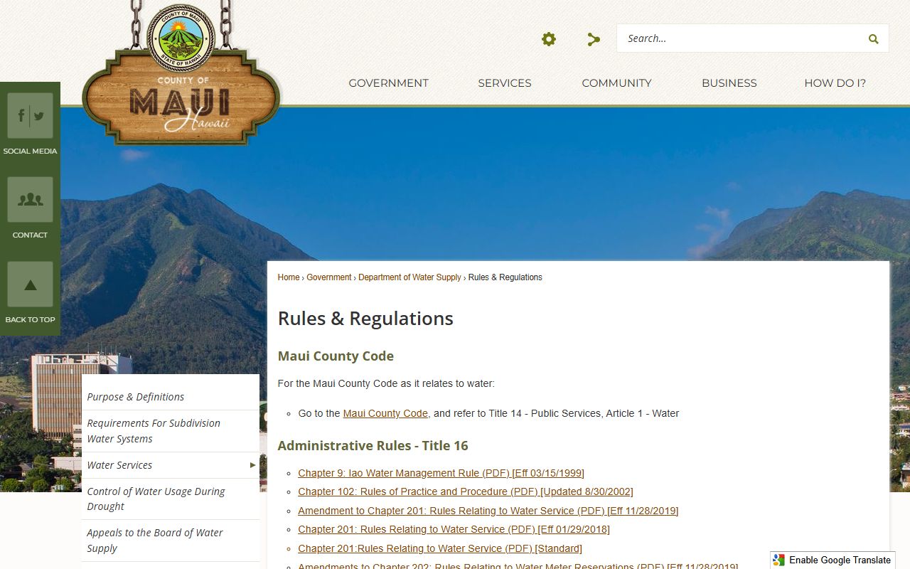 Maui County busted mugshots police department page